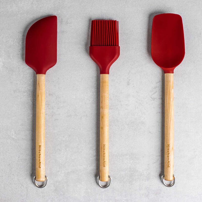 KitchenAid Birchwood Pastry Brush Empire Red image number 3